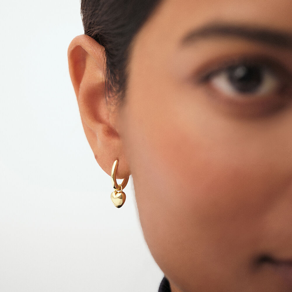 Piercing cr&eacute;ole MIX& MATCH - Dor&eacute; - Argent v&eacute;ritable  | Agatha