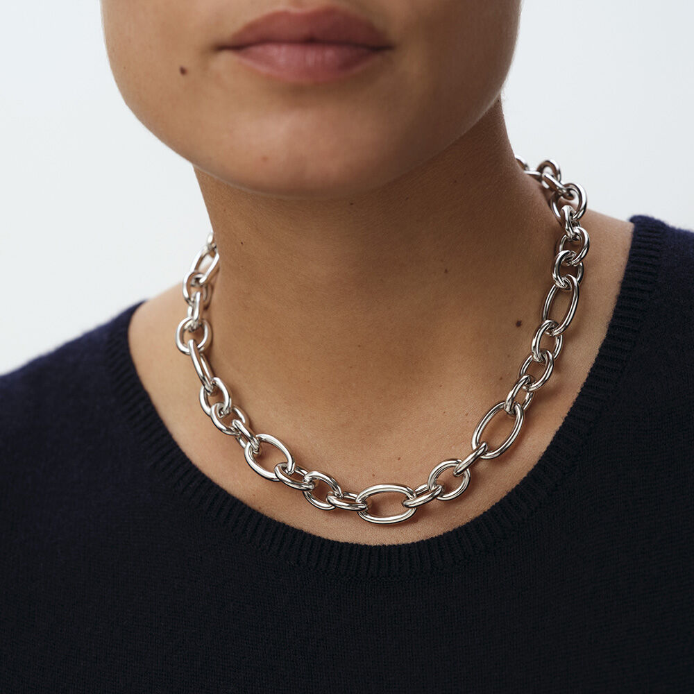 Collier ras du cou LEA - Argenté - Colliers ras du cou  | Agatha
