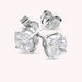 Boucles d'oreilles puces SOL - Cristal / Argenté - Boucles d'oreilles puces  | Agatha