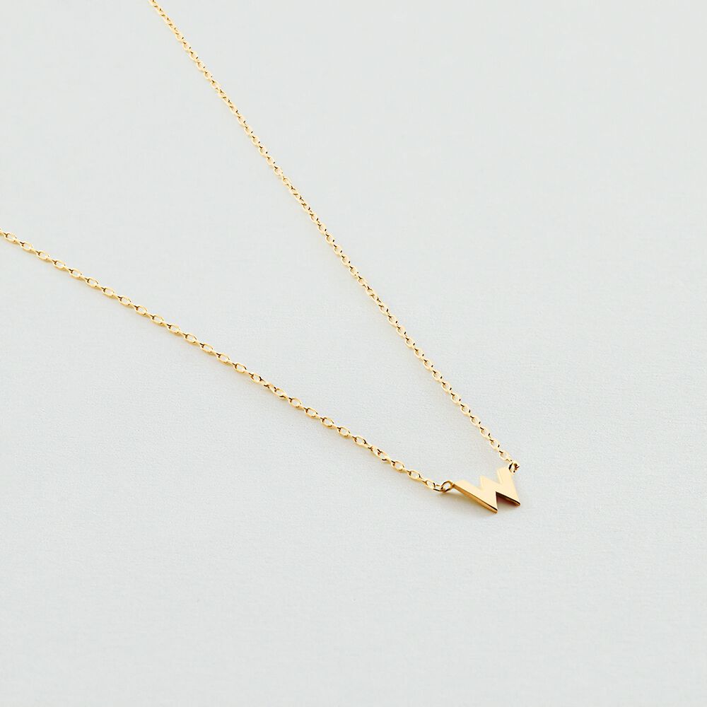 Collier ras du cou ABC - Doré - Colliers ras du cou  | Agatha