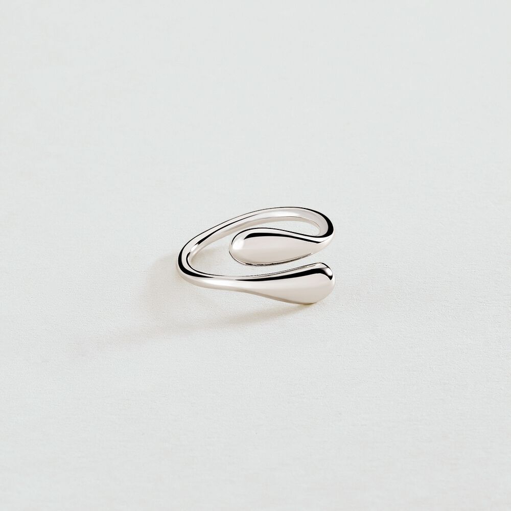 Bague fine DANAE - Argenté - Bagues fantaisie  | Agatha