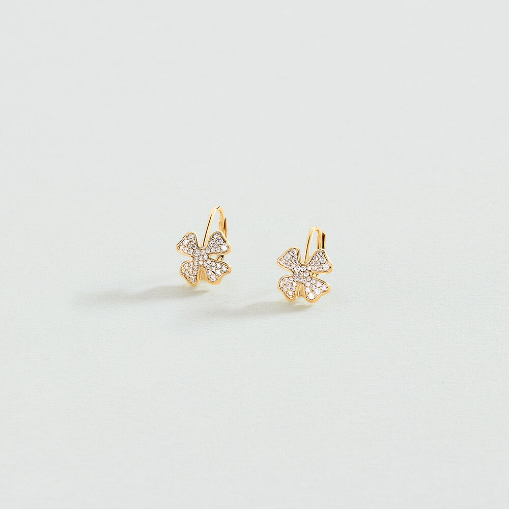 Boucles d'oreilles pendantes FELICIA - Doré / Argenté - Boucles d'oreilles fantaisies  | Agatha