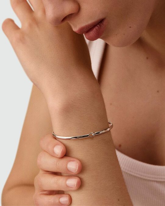 Jonc BANGLE - Argenté - Bracelets fantaisie  | Agatha Jonc BANGLE - Argenté - Bracelets fantaisie  | Agatha