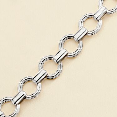 Bracelet souple 1960 - Argenté - Bracelets  | Agatha