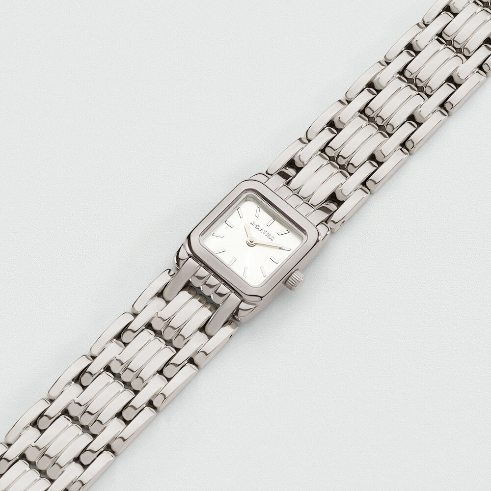 Montre m&eacute;tal CONCORDE - Argent&eacute; - Bijoux  | Agatha