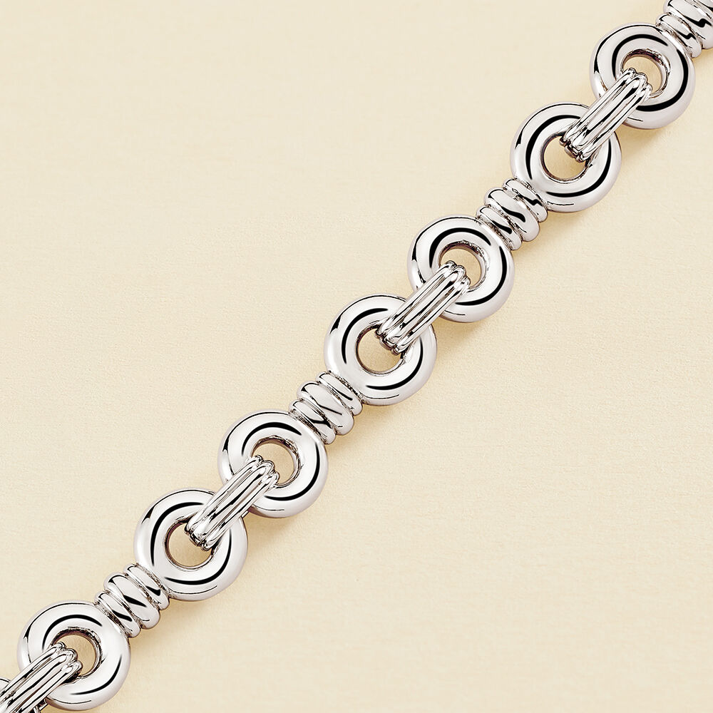 Bracelet souple 1974 - Argenté - Bracelets fantaisie  | Agatha