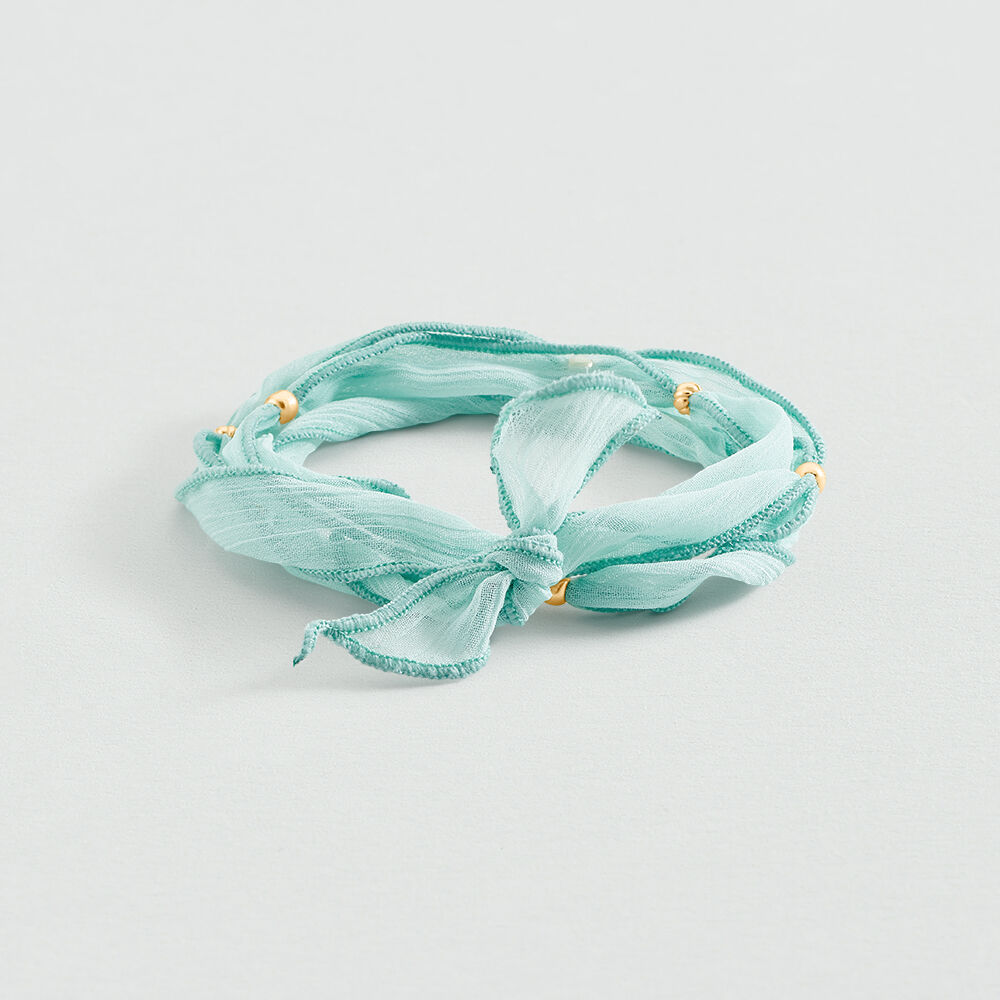 Bracelet cordon ILIOS - Bleu Pâle - Bracelets cordons  | Agatha