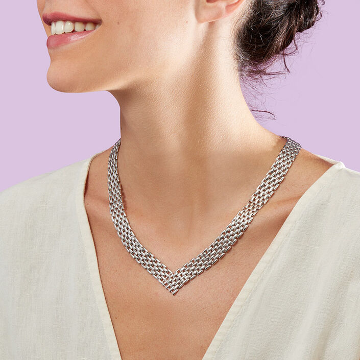 Collier mi-long MINUIT - Argenté - Colliers  | Agatha