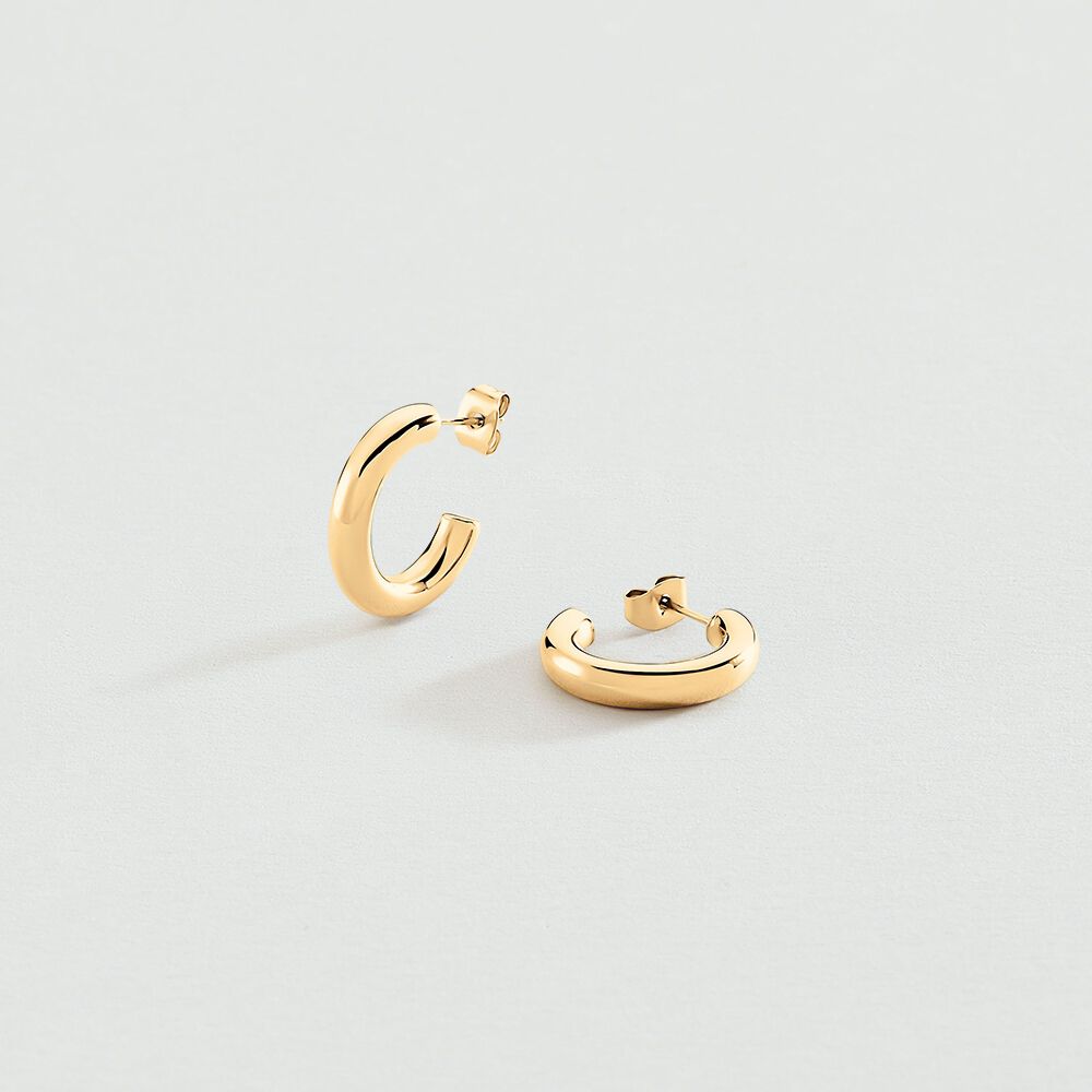 Créoles GIPSY - Doré - Boucles d'oreilles fantaisies  | Agatha