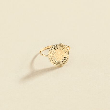 Bague fine GOLDEN - Doré - Bagues  | Agatha