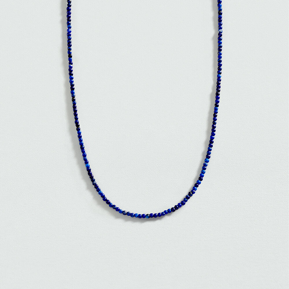 Collier ras du cou PIERRES NATURELLES - Lapis - Colliers fantaisie  | Agatha