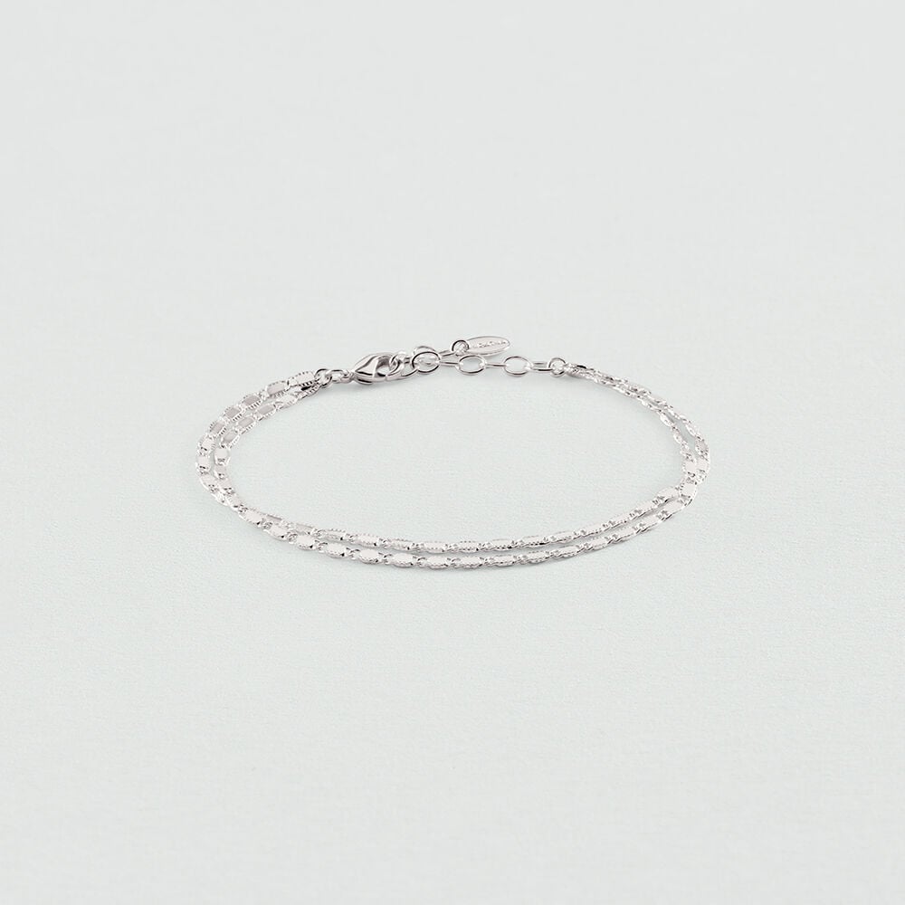 Bracelet souple JUSSIEU - Argent&eacute; - Bracelets souples  | Agatha