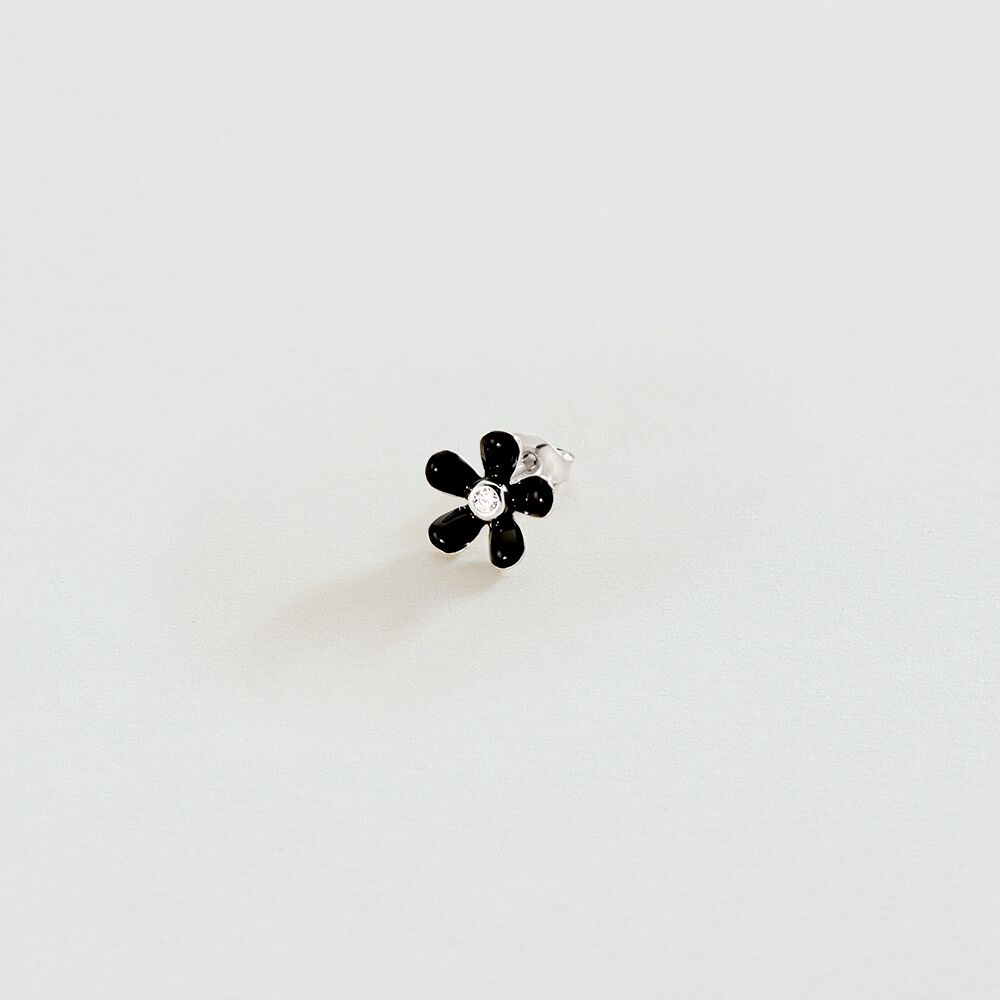 Piercing puce SUZON - Noir / Blanc - Piercings  | Agatha