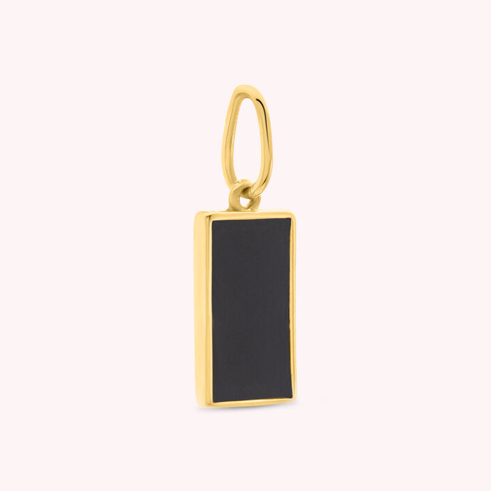 Pendentif RECTANGL - Onyx - Bijoux  | Agatha