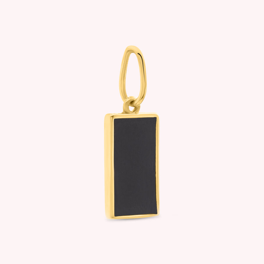 Pendentif RECTANGL - Onyx - Bijoux  | Agatha