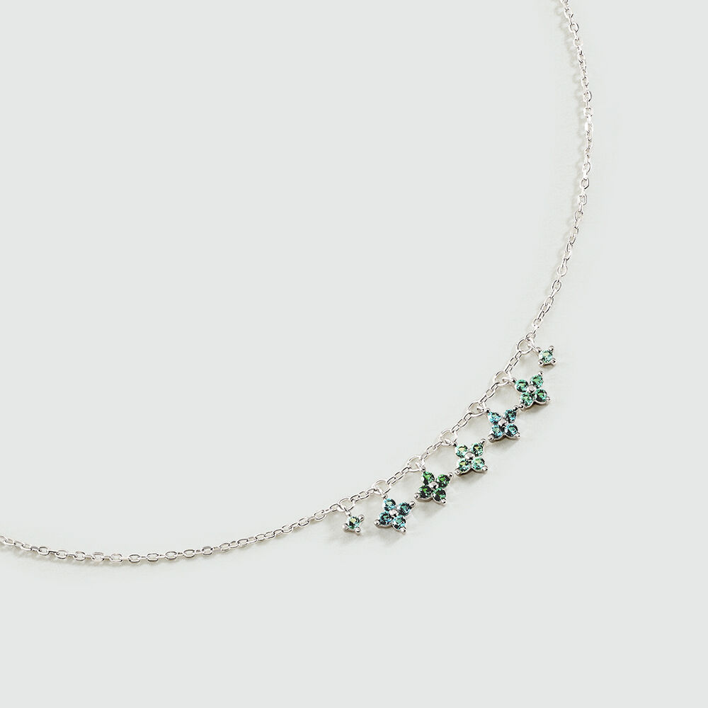 Collier ras du cou BELOVED - Multicolore / Argenté - Colliers fantaisie  | Agatha