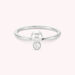 Bague fine PEARLS - Perle / Argenté - Bagues  | Agatha