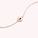 Bracelet souple SCOTT - Noir / Rose - Bracelets  | Agatha