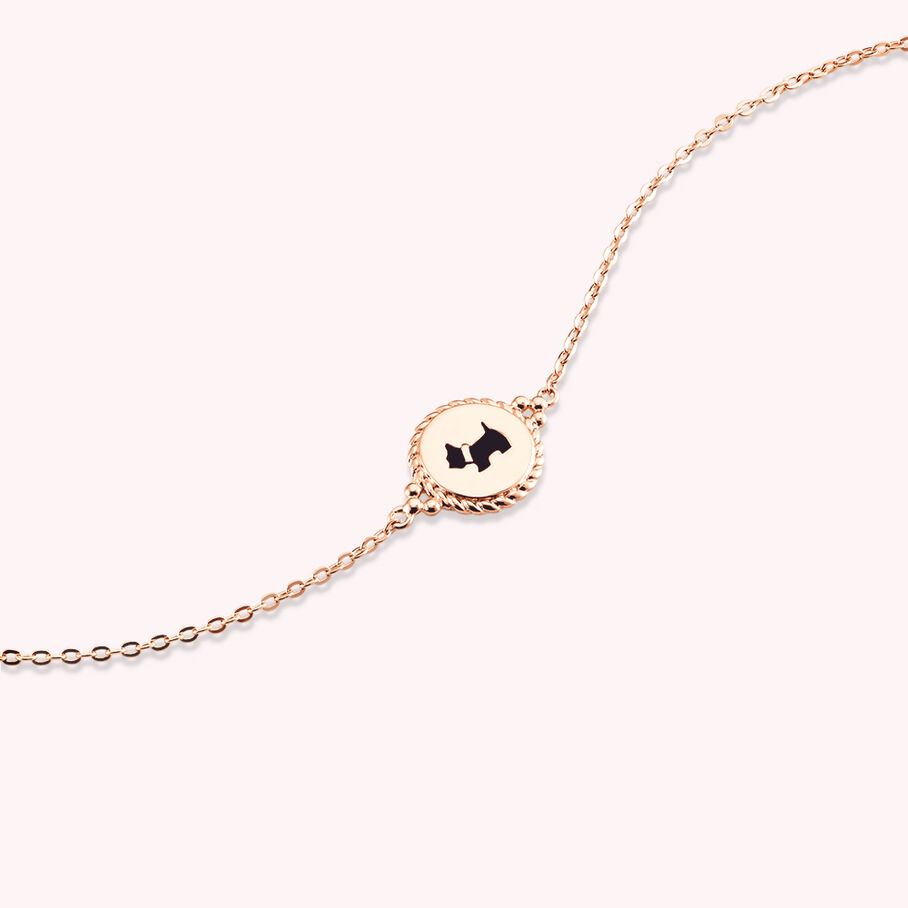 Bracelet souple SCOTT - Noir / Rose - Bracelets  | Agatha