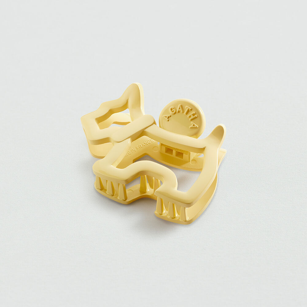 Accessoire cheveux SCOTTISH - Jaune Tendre -   | Agatha