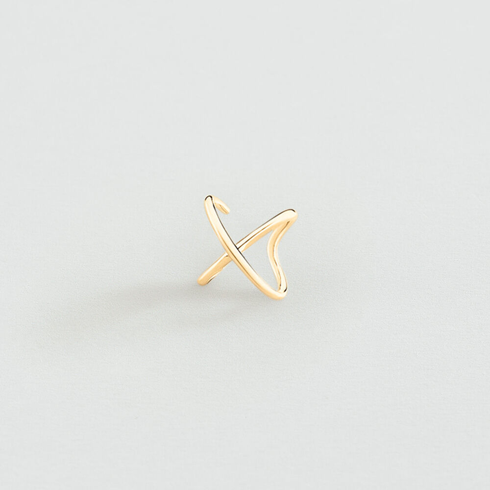 Faux piercing MIX & MATCH - Dor&eacute; - Argent v&eacute;ritable  | Agatha