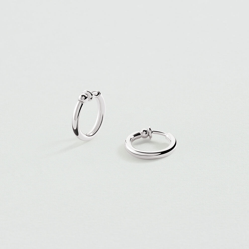 Boucles d'oreilles clips TURENNE - Argenté - Boucles d'oreilles clips  | Agatha