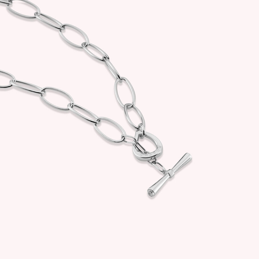 Sautoir CHAIN - Argenté - Colliers  | Agatha