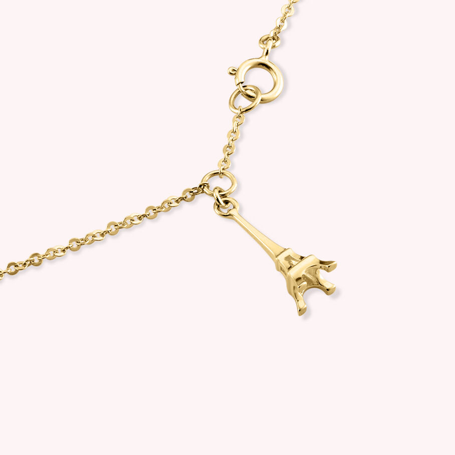 Bracelet souple MINIEIFFEL - Or Jaune - Bracelets  | Agatha