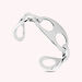 Jonc ETREINTE - Argenté - Bracelets  | Agatha