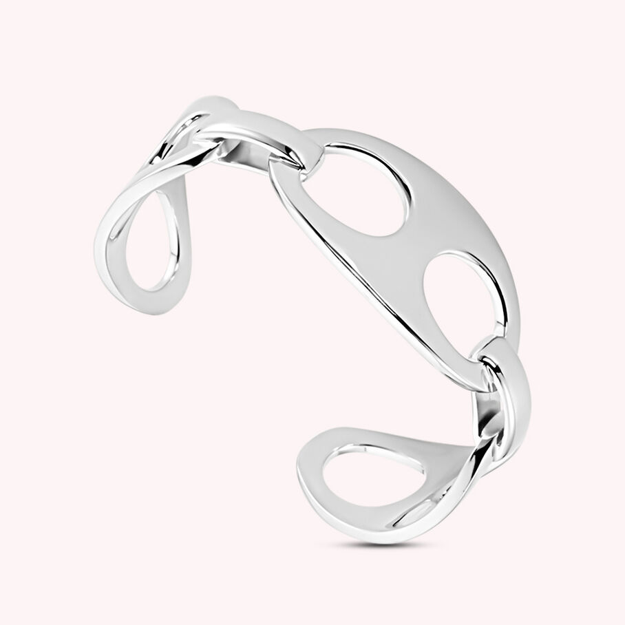 Jonc ETREINTE - Argenté - Bracelets  | Agatha