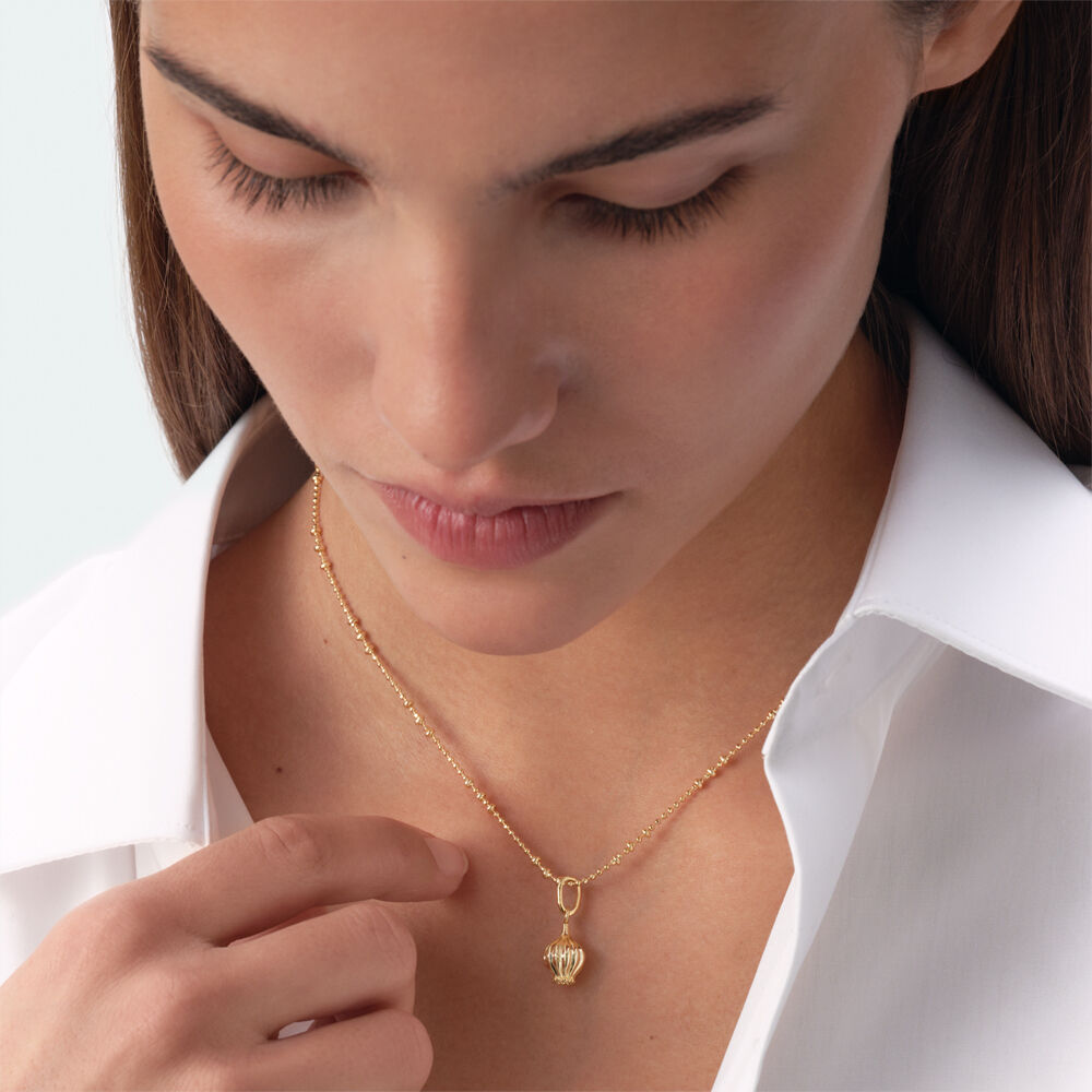 Pendentif BOURGEON - Dor&eacute; - Nouveaut&eacute;s  | Agatha