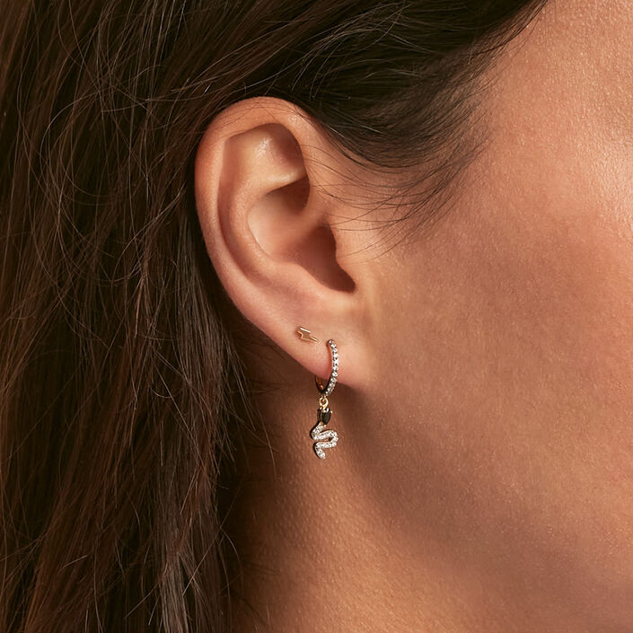 Piercing puce RAYITO - Doré - Piercings  | Agatha