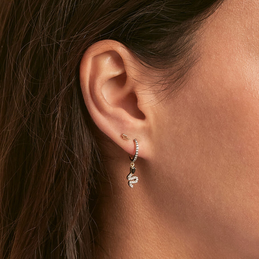 Piercing puce RAYITO - Doré - Piercings  | Agatha