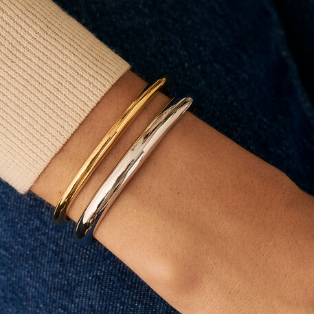 Jonc DUA - Argenté / Doré - Bracelets  | Agatha