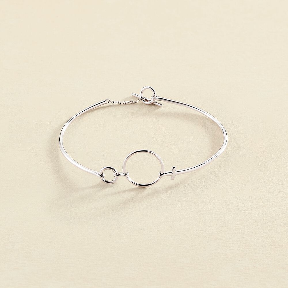 Jonc PHILRING - Argenté - Bracelets  | Agatha