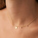 Collier ras du cou CORAZON - Cristal / Doré - Colliers  | Agatha