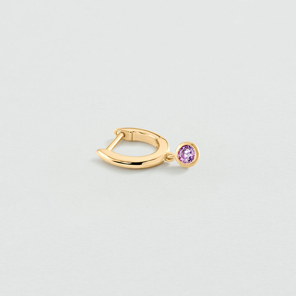 Cr&eacute;oles MIX & MATCH - Violet / Dor&eacute; - Cr&eacute;oles  | Agatha