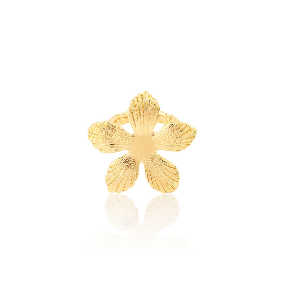 Bague large BLOOM - Doré - Bagues  | Agatha