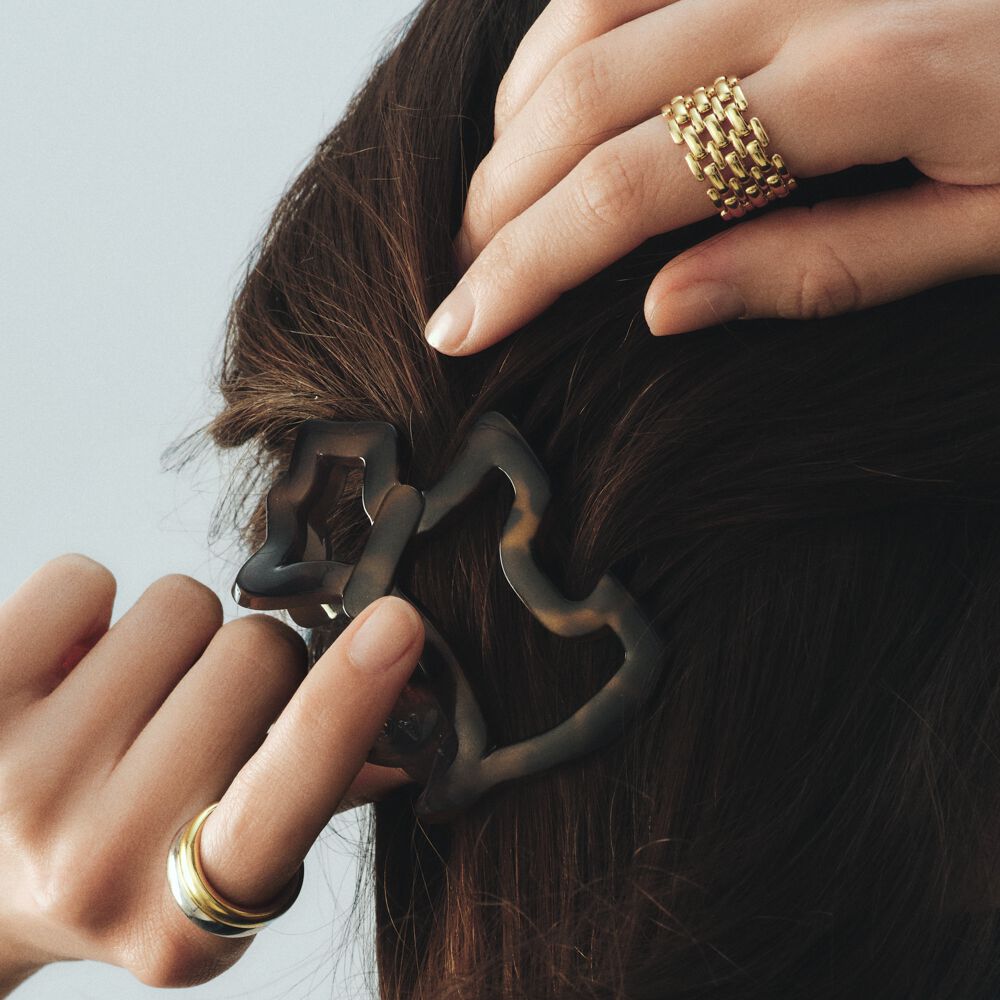 Accessoire cheveux SCOTTISH - Ecaille Fonc&eacute;e - Accessoires bijoux  | Agatha