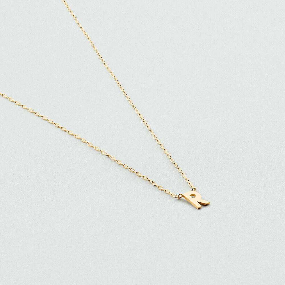 Collier ras du cou ABC - Doré - Colliers fantaisie  | Agatha