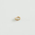 Piercing créole TRESSEE - Doré - Piercings  | Agatha