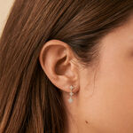 Boucles d'oreilles pendantes BELOVED - Cristal / Argenté - Boucles d'oreilles  | Agatha