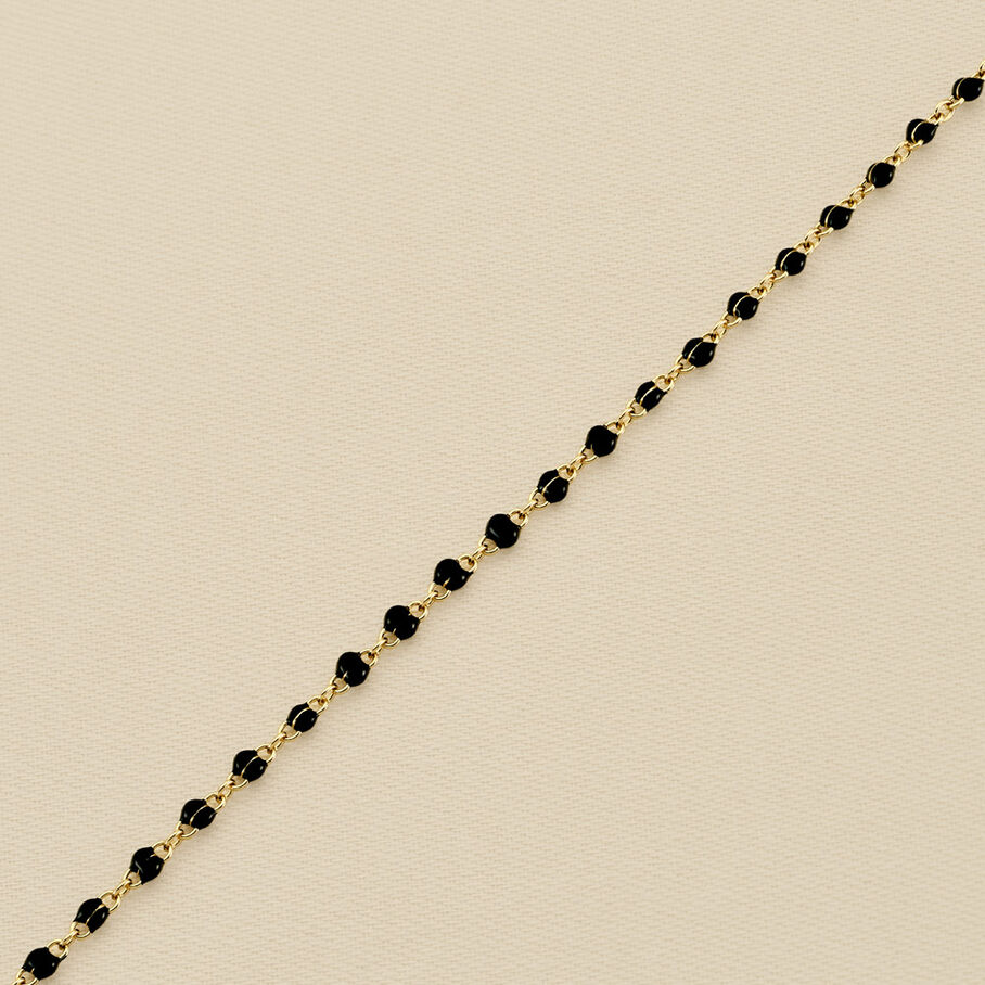 Bracelet souple SMARTY - Noir / Doré
