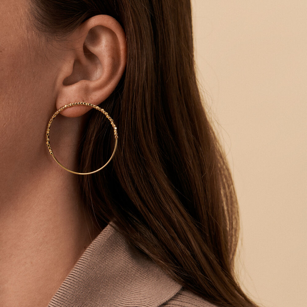 Boucles d'oreilles pendantes CREOBILL - Dor&eacute; - Boucles d'oreilles fantaisies  | Agatha