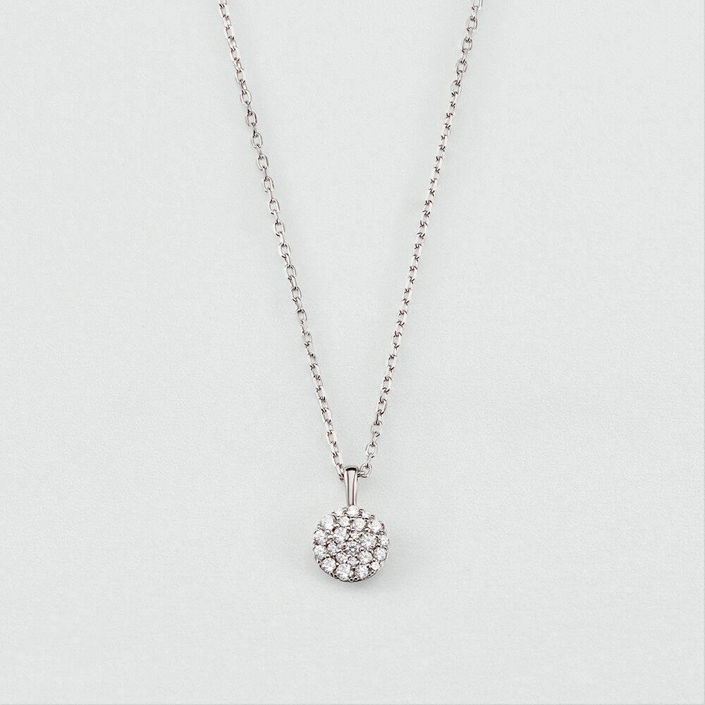Collier ras du cou CRYSTAL - Cristal / Argent&eacute; - Colliers fantaisie  | Agatha
