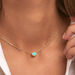 Collier ras du cou ATMA - Lapis/ bleu - Colliers  | Agatha
