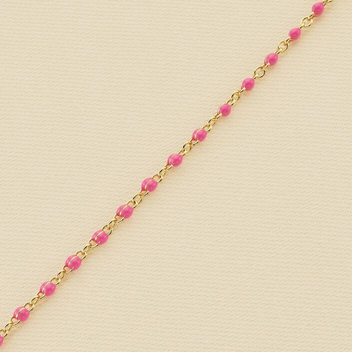 Bracelet souple SMARTY - Rose fluo - Bracelets  | Agatha