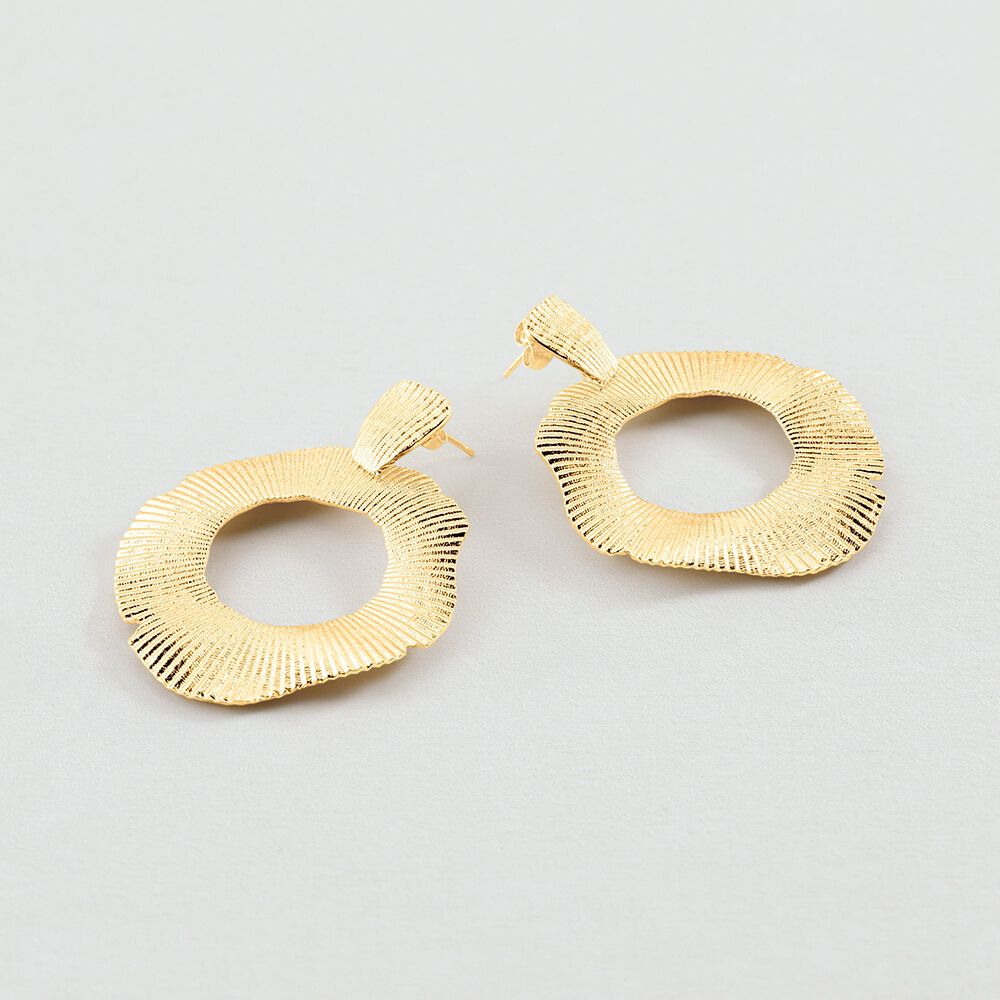 Boucles d'oreilles pendantes VENUS - Doré - Boucles d'oreilles fantaisies  | Agatha