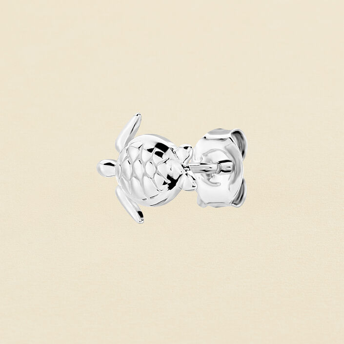 Piercing puce TORTUE - Argenté - Piercings  | Agatha
