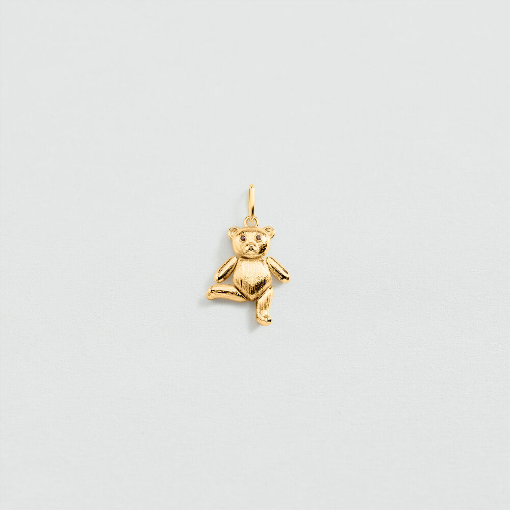 Pendentif OURS - Marron / Dor&eacute; - Nouveaut&eacute;s  | Agatha